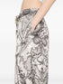 crush draw waist trousers
